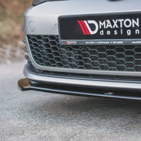 Maxton Design - Front Splitter V.2 Volkswagen Golf GTI / GTD Mk7