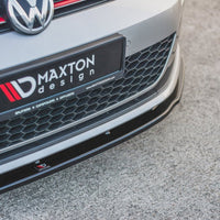 Maxton Design - Front Splitter V.1 Volkswagen Golf GTI / GTD Mk7