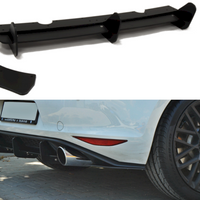 Maxton Design - Rear Diffuser & Rear Side Splitters VW GOLF MK7 Pre Facelift GTI