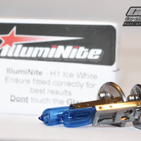 IllumiNite H1 Ice White Main Beam Bulb Upgrade – 6500K Bright White (448 | P14.5s)