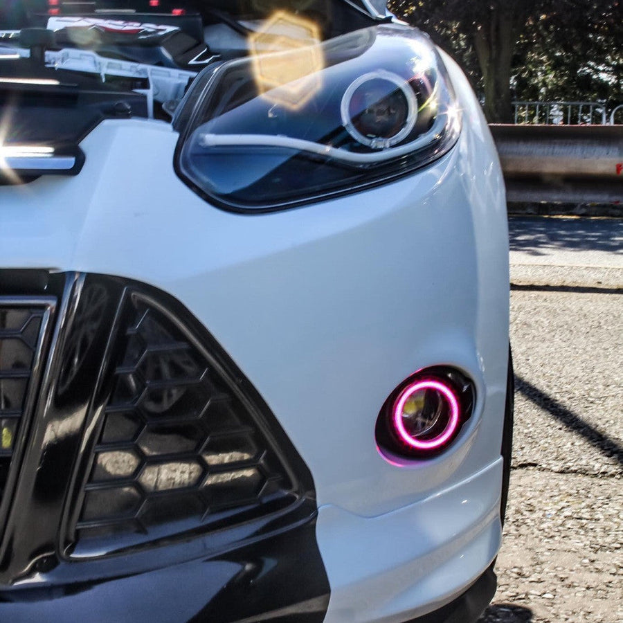 RGB Halo Fog Light Rings – 70mm/60mm App Controlled | CEUK