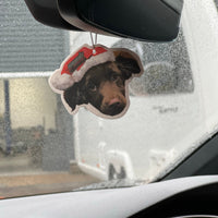Festive Fudge Dog Air Freshener – Christmas Edition | CEUK