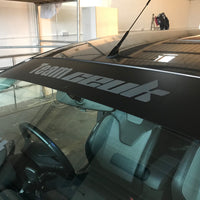#TeamCEUK Custom Sun Strip – Two-Piece Windscreen Banner Decal