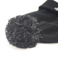 Official CEUK Winter Bobble Hat – Black Wool with Embroidered Logo | Optional Air Freshener