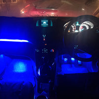 CEUK Enhanced Edition RGB Glove Box & Footwell LED Kit – Bluetooth Controlled (Plug & Play)