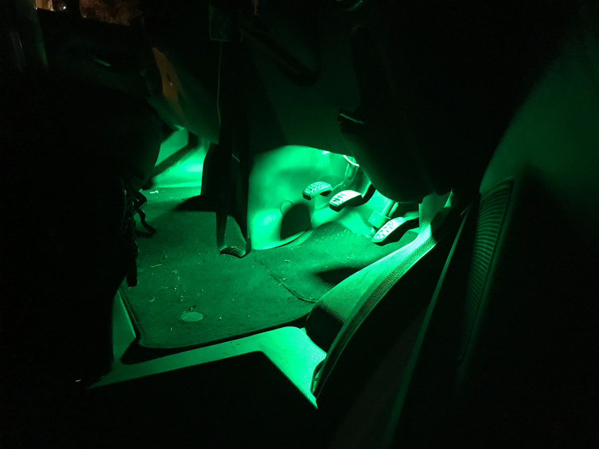 Transit Custom Footwell Light Kit | CEUK Plug & Play LED Upgrade