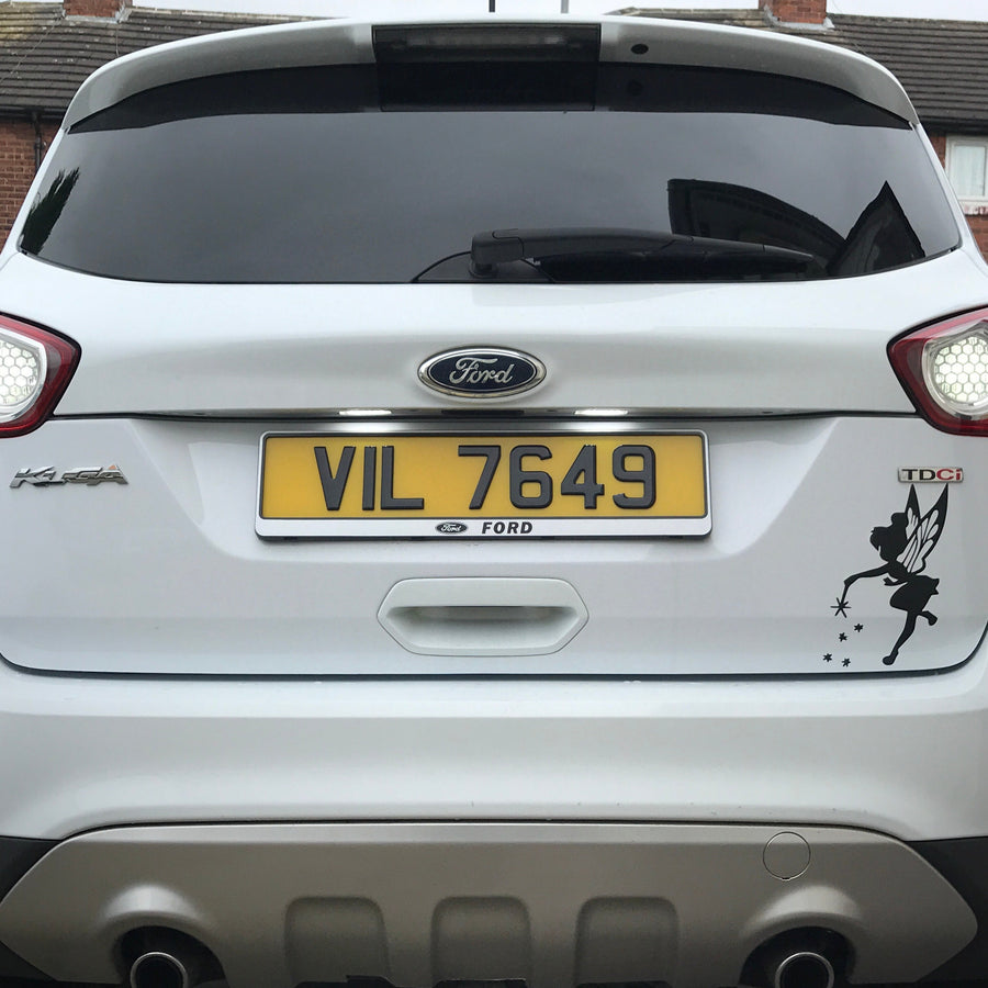 BriteVue Full LED Number Plate Light Units (Pair) – Sealed SMD Replacement (T10 | W5W) - Ford Kuga MK1 (2007-2012)