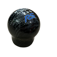 Genuine Carbon Fibre Gear Knob with RS Logo – Fits Most Ford Models