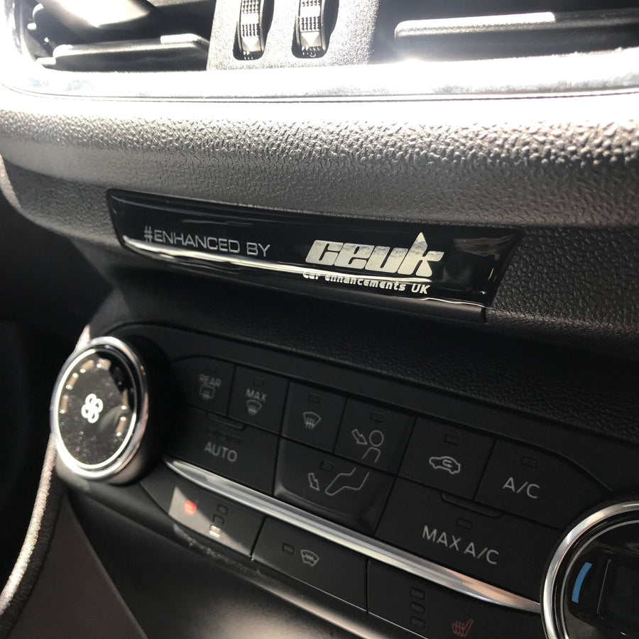 MK8 Fiesta Passenger Airbag Light Gel Overlay | “Enhanced by CEUK” Badge