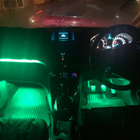 CEUK Enhanced Edition RGB Glove Box & Footwell LED Kit – Bluetooth Controlled (Plug & Play)
