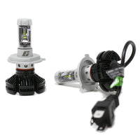 #Enhanced H4 LED Headlight Bulb Kit – 6000K with DIY Tint Film | 12,000 Lumens | Dip & Main Beam (472 | P43t)