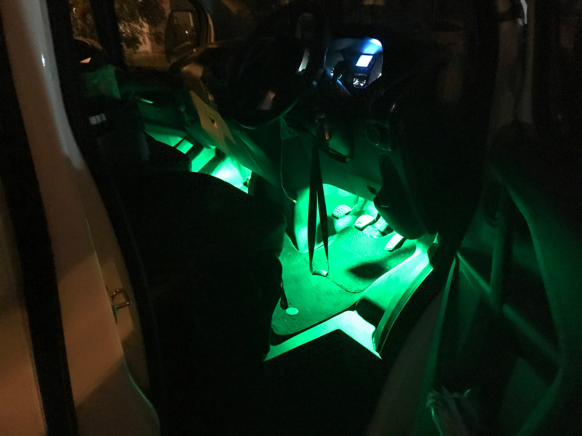 Transit Custom Footwell Light Kit | CEUK Plug & Play LED Upgrade