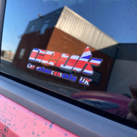 CEUK “Best of British” Union Jack Logo Sticker | Celebrate UK-Made Performance