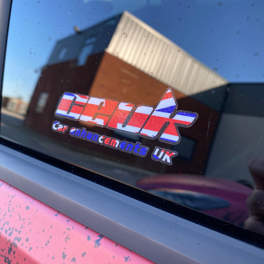 CEUK “Best of British” Union Jack Logo Sticker | Celebrate UK-Made Performance