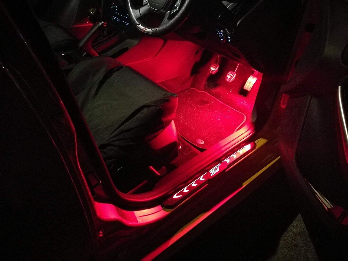 Front & Rear Footwell LED Lighting Kit | CEUK Enhanced Interior Upgrade