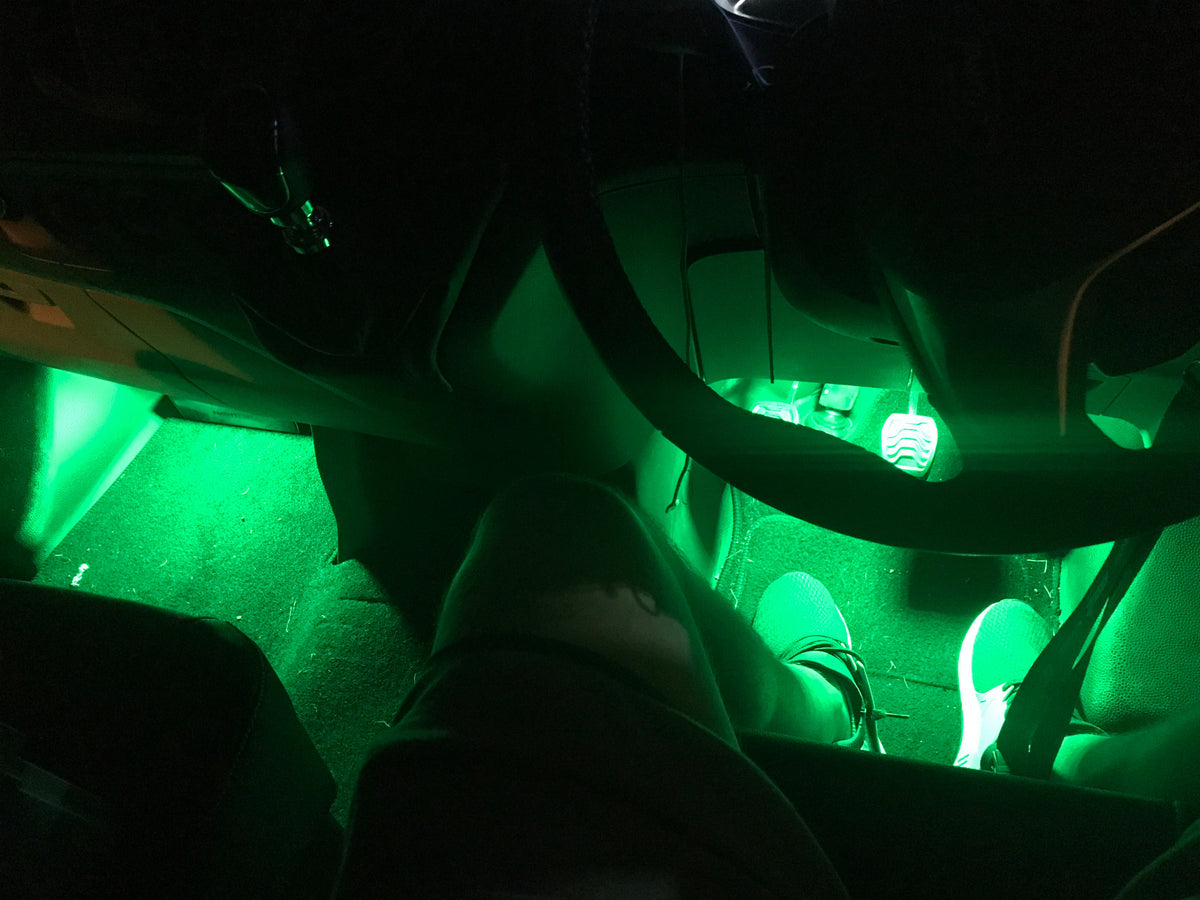 Transit Custom Footwell Light Kit | CEUK Plug & Play LED Upgrade