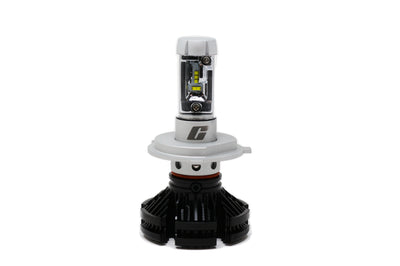 #Enhanced H4 LED Headlight Bulb Kit – 6000K with DIY Tint Film | 12,000 Lumens | Dip & Main Beam (472 | P43t)