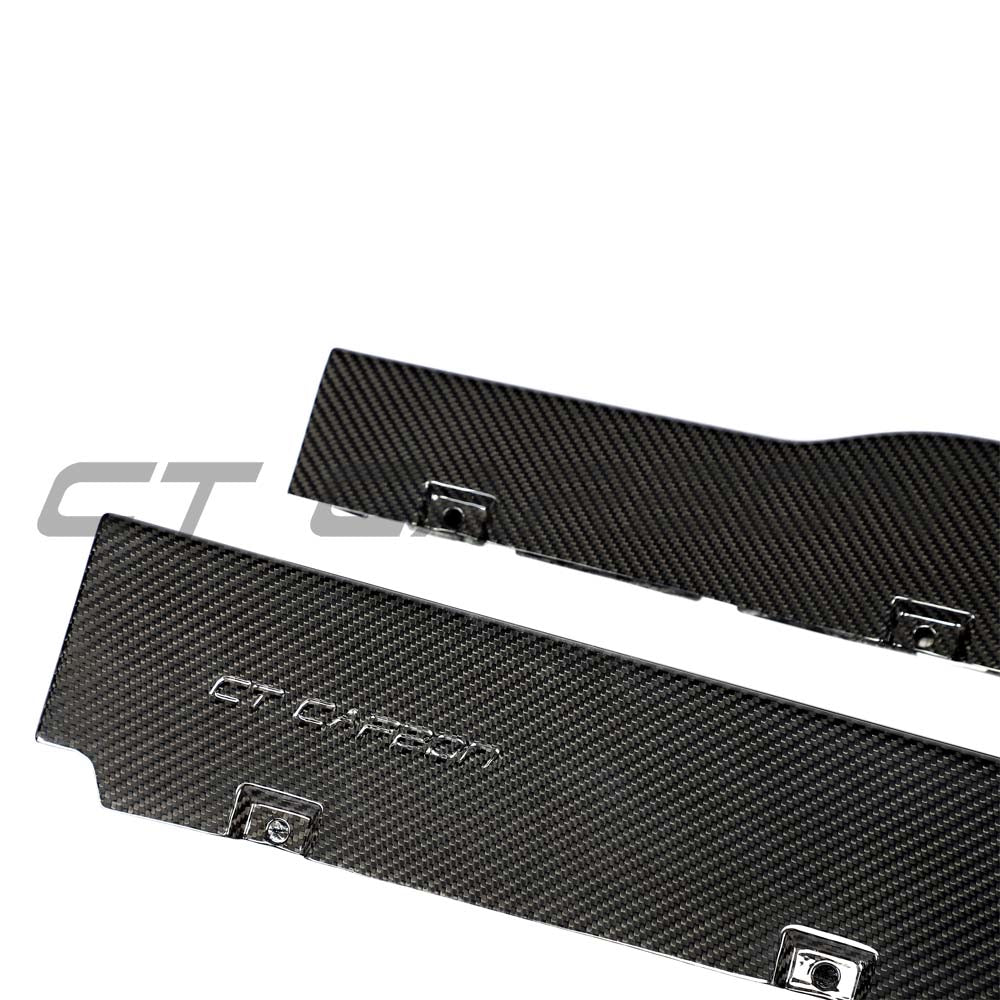 LAMBORGHINI REVUELTO CARBON FIBRE SIDE SKIRTS - CT DESIGN