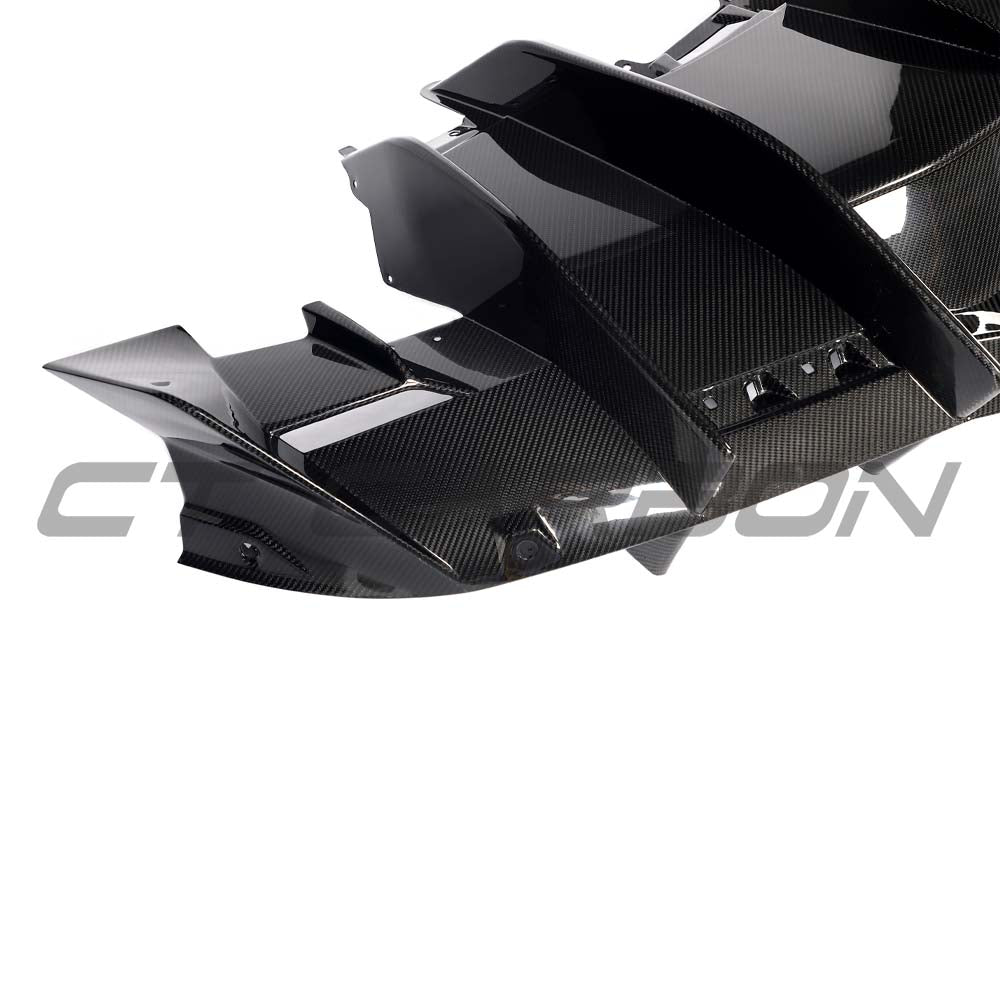 LAMBORGHINI REVUELTO CARBON FIBRE REAR DIFFUSER - CT DESIGN