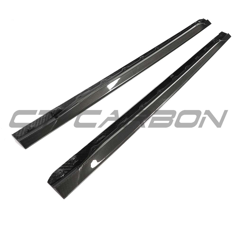 AUDI RS3 8Y 2022+ CARBON FIBRE SIDE SKIRTS - CT DESIGN V2
