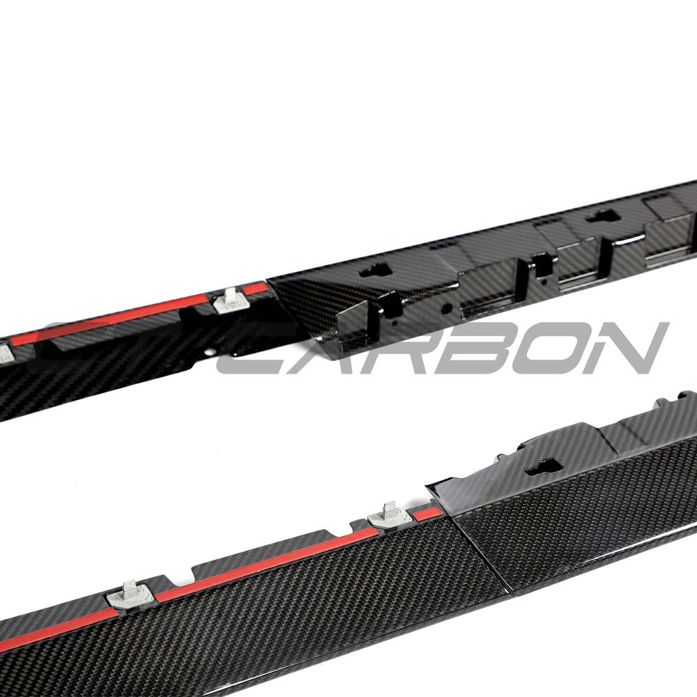 LAMBORGHINI REVUELTO CARBON FIBRE SIDE SKIRTS - CT DESIGN