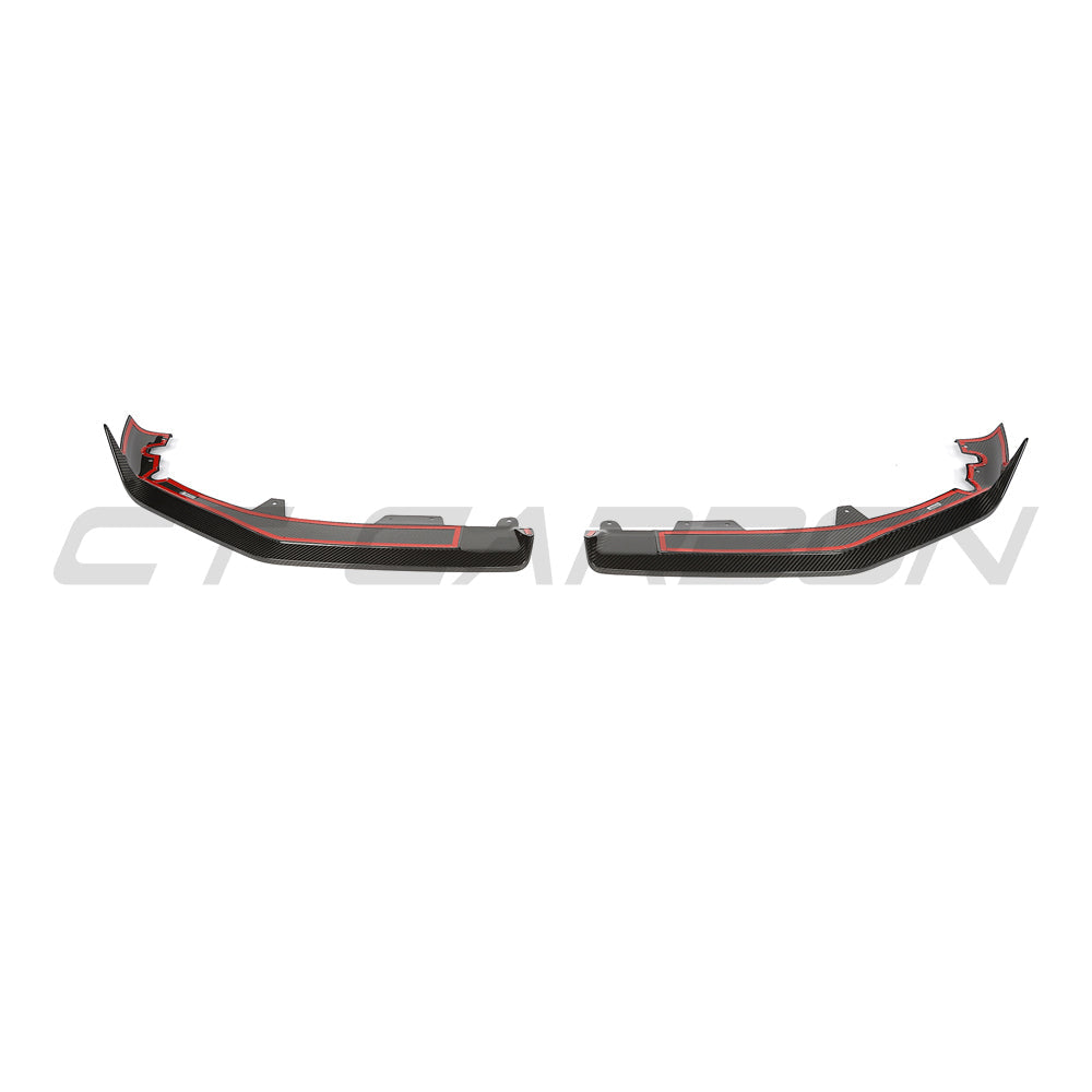 BMW F95 X5M 2023+ (LCI) CARBON FIBRE SPLITTER