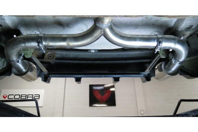 Cobra Exhausts - Ford Focus RS (Mk2) Venom Box Delete Race Cat Back Performance Exhaust