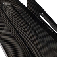 LAMBORGHINI REVUELTO CARBON FIBRE ENGINE COVER & ROOF SCOOP - CT DESIGN