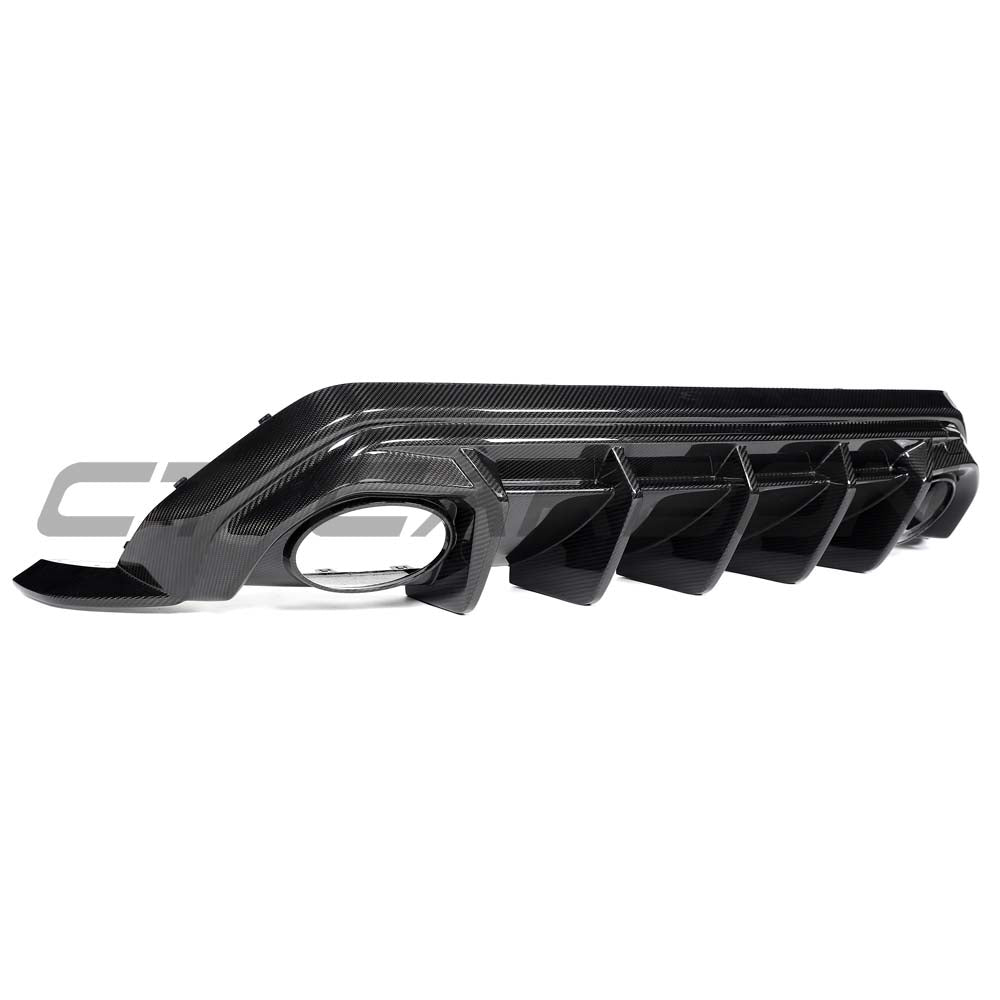 AUDI RS3 8Y SPORTBACK 2025+ CARBON FIBRE REAR DIFFUSER - V1 - CT DESIGN