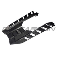 LAMBORGHINI REVUELTO CARBON FIBRE ENGINE COVER & ROOF SCOOP - CT DESIGN