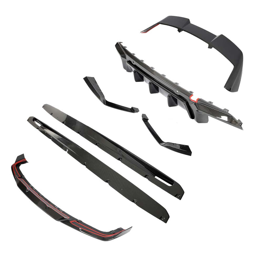 BMW F95 X5M 2019-2022 (PRE-LCI) CARBON FIBRE FULL KIT - CT DESIGN