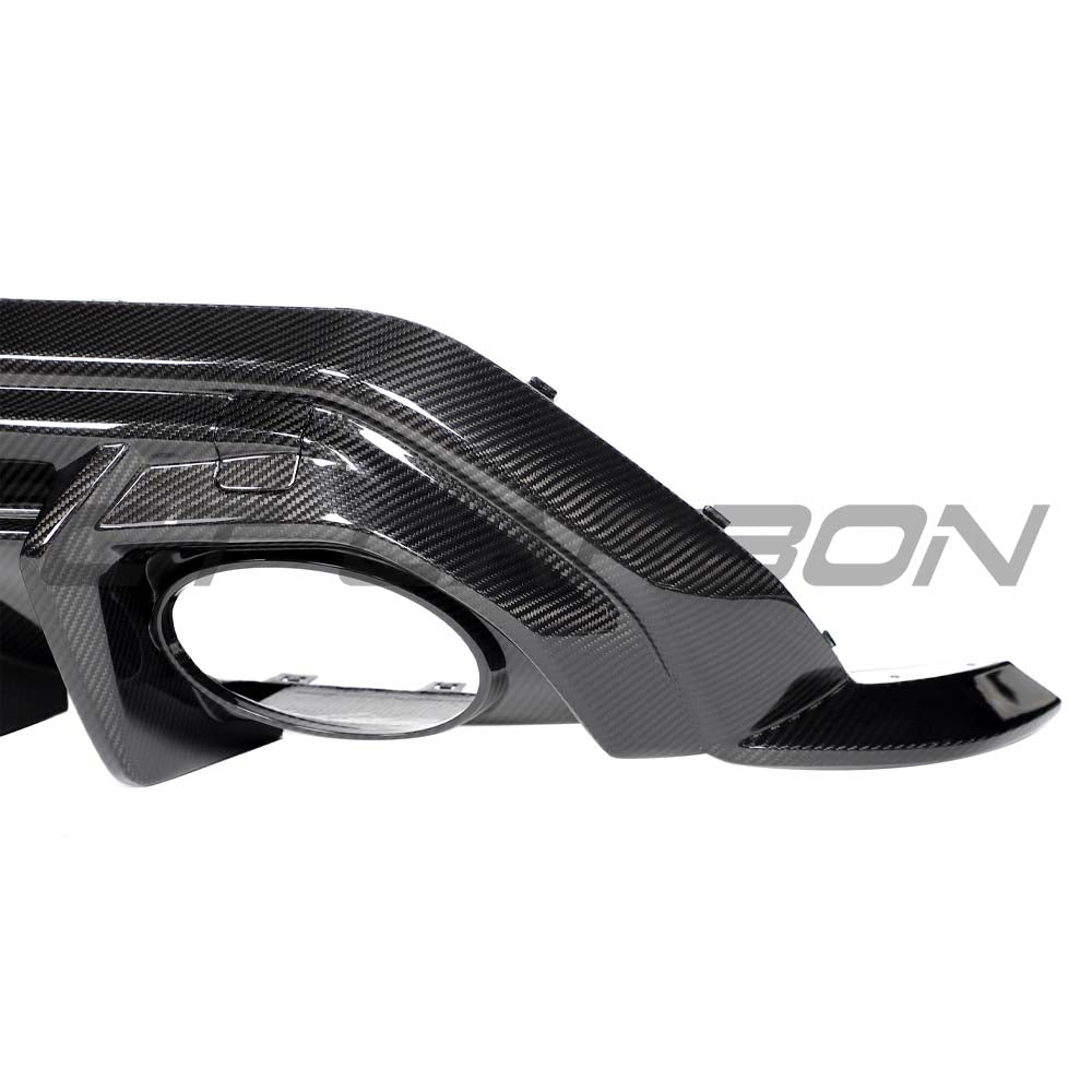 AUDI RS3 8Y SPORTBACK 2025+ CARBON FIBRE REAR DIFFUSER - V1 - CT DESIGN