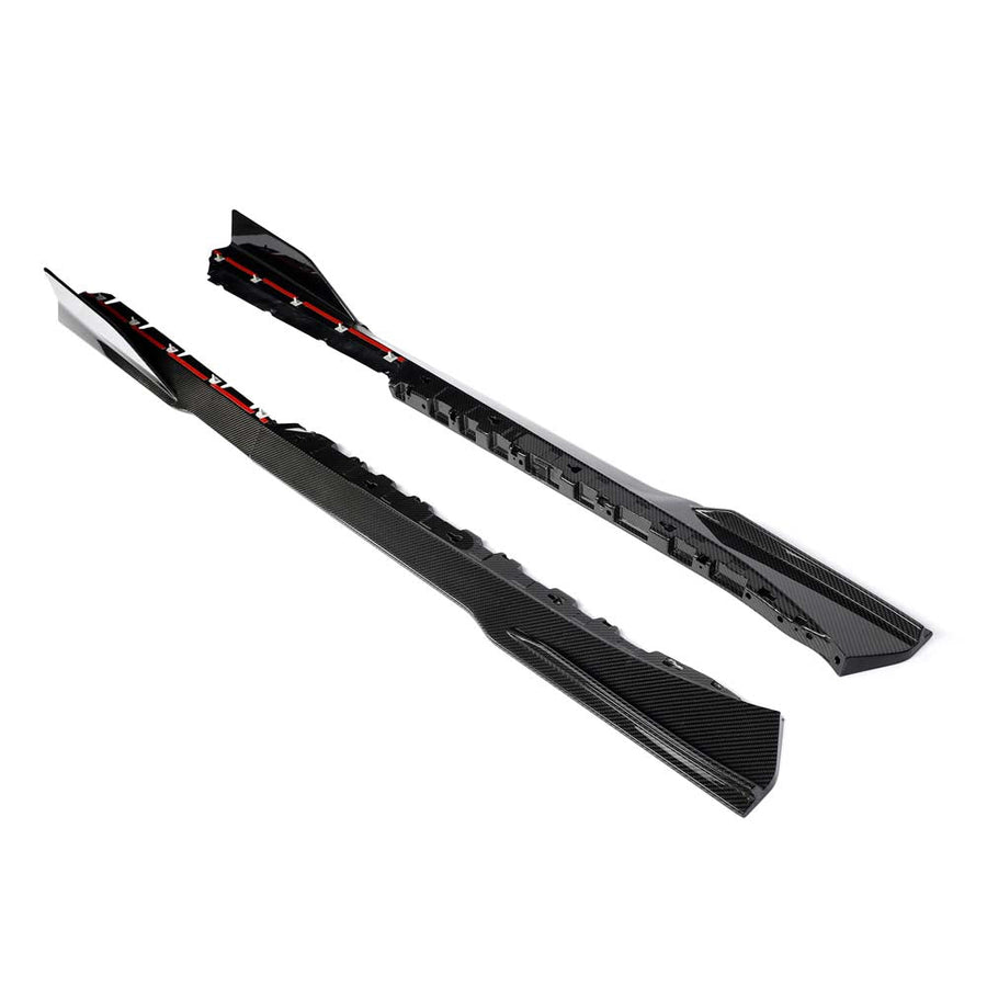 LAMBORGHINI REVUELTO CARBON FIBRE SIDE SKIRTS - CT DESIGN
