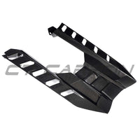 LAMBORGHINI REVUELTO CARBON FIBRE ENGINE COVER & ROOF SCOOP - CT DESIGN