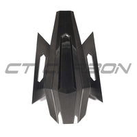 LAMBORGHINI REVUELTO CARBON FIBRE ENGINE COVER & ROOF SCOOP - CT DESIGN
