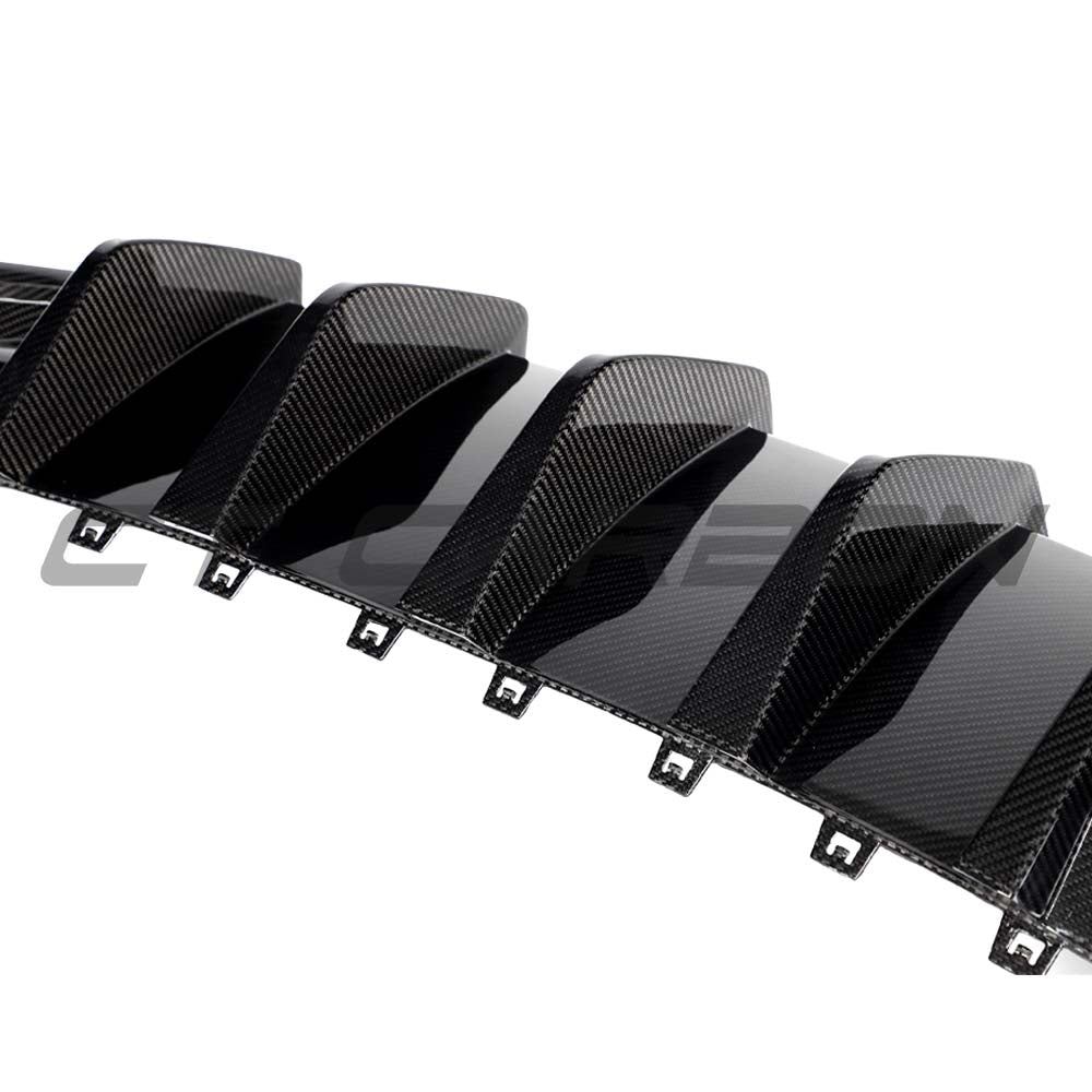AUDI RS3 8Y SPORTBACK 2025+ CARBON FIBRE REAR DIFFUSER - V1 - CT DESIGN