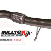 Focus ST Mk2 Milltek 3-inch (76mm) downpipe