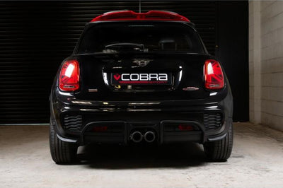 Cobra Exhausts - Mini (Mk3) JCW (F56 LCI) Facelift 3" Race GPF Back Performance Exhaust