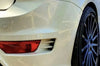 2008-2011 Ford Focus RS MK2 FL Splitter Kit Gloss Black ABS Plastic