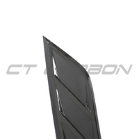 LAND ROVER DEFENDER L663 90/110/130 CARBON FIBRE BONNET/HOOD VENTS - CT DESIGN