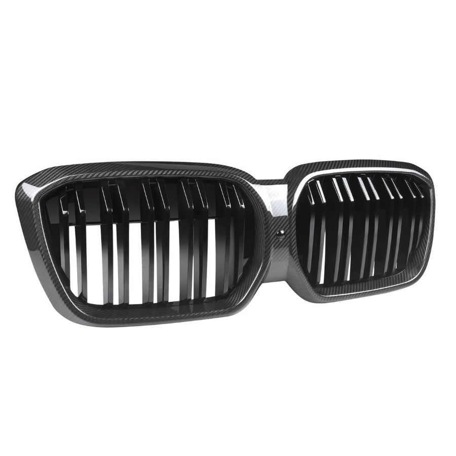 BMW G08 IX3 LCI 2021-2024 DOUBLE SLAT CARBON FIBRE GRILLE