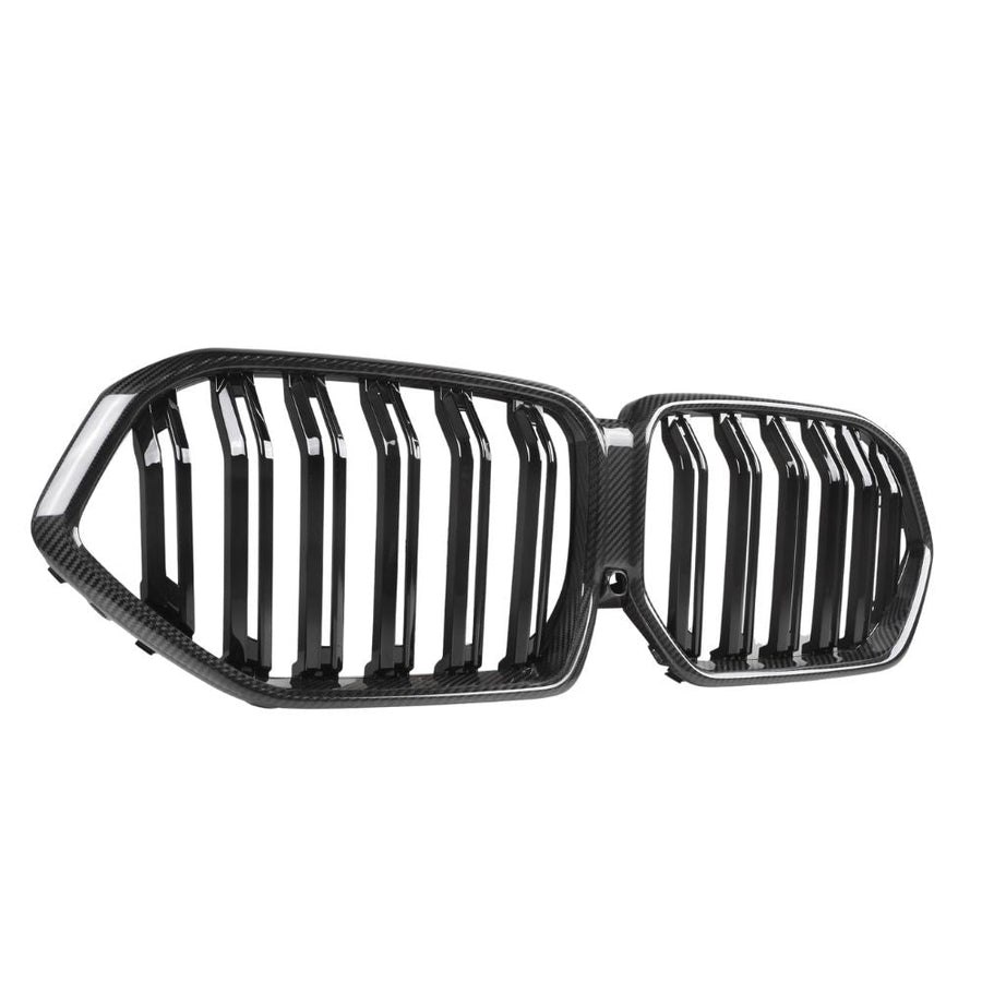 BMW X6 G06 & X6M F96 2019-2022 DOUBLE SLAT PRE-PREG CARBON FIBRE GRILLE