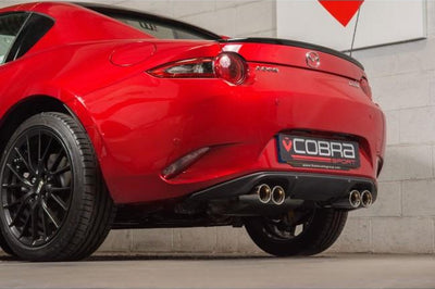 Cobra Exhausts - Mazda MX-5 (ND) Mk4 Dual Exit Cat Back Performance Exhaust