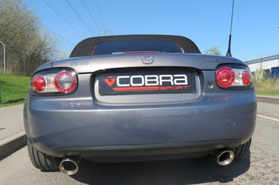 Cobra Exhausts - Mazda MX-5 (NC) Mk3 Louder Race Type Rear Performance Exhaust
