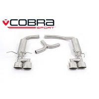 Cobra Exhausts - Mercedes W204 C200/C220/C250 (Diesel) AMG Quad Performance Exhaust