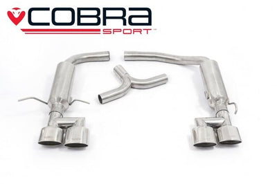 Cobra Exhausts - Mercedes W204 C180 (1.6 Litre Turbo Petrol) AMG Quad Performance Exhaust
