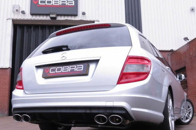 Cobra Exhausts - Mercedes W204 C200/C220/C250 (Diesel) AMG Quad Performance Exhaust