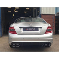 Cobra Exhausts - Mercedes W204 C200/C220/C250 (Diesel) AMG Quad Performance Exhaust