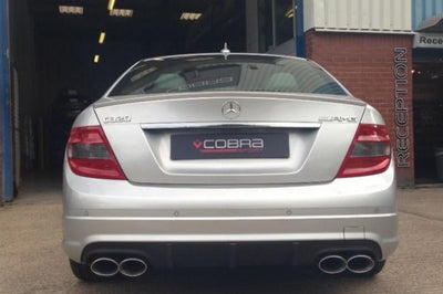 Cobra Exhausts - Mercedes W204 C200/C220/C250 (Diesel) AMG Quad Performance Exhaust