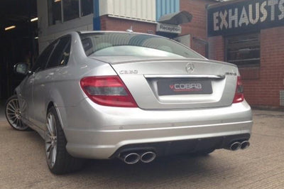 Cobra Exhausts - Mercedes W204 C200/C220/C250 (Diesel) AMG Quad Performance Exhaust